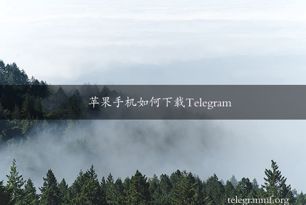 苹果手机如何下载Telegram