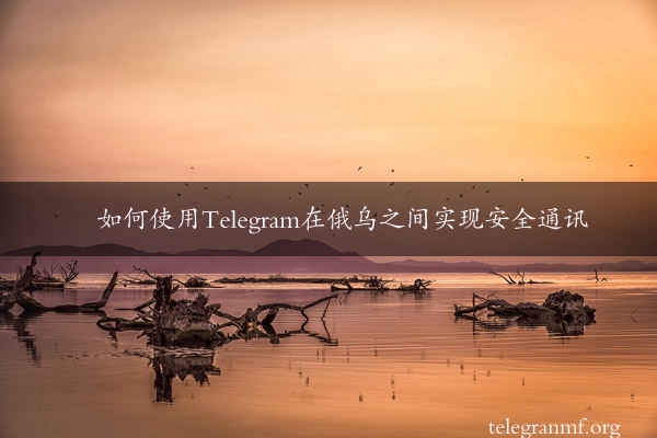 如何使用Telegram在俄乌之间实现安全通讯